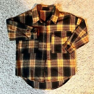 Lola Kids Plaid Shirt Small